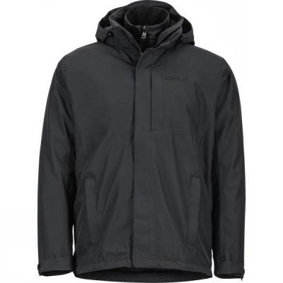 Chaquetas Marmot Castleton Component Hombre - Negras - Chile ULD204619